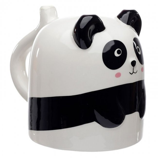 Tazza sottosopra in ceramica a forma di Panda