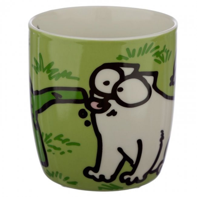 Tazza in porcellana con illustrazione Gatto di Simon's Cat