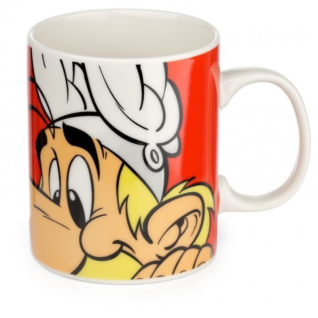 Tazza in porcellana con illustrazione Asterix