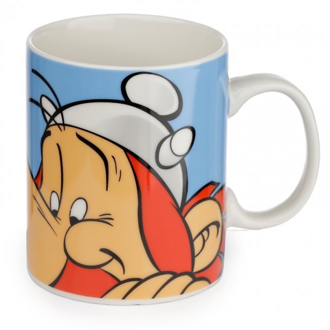 Tazza in porcellana con illustrazione Obelix